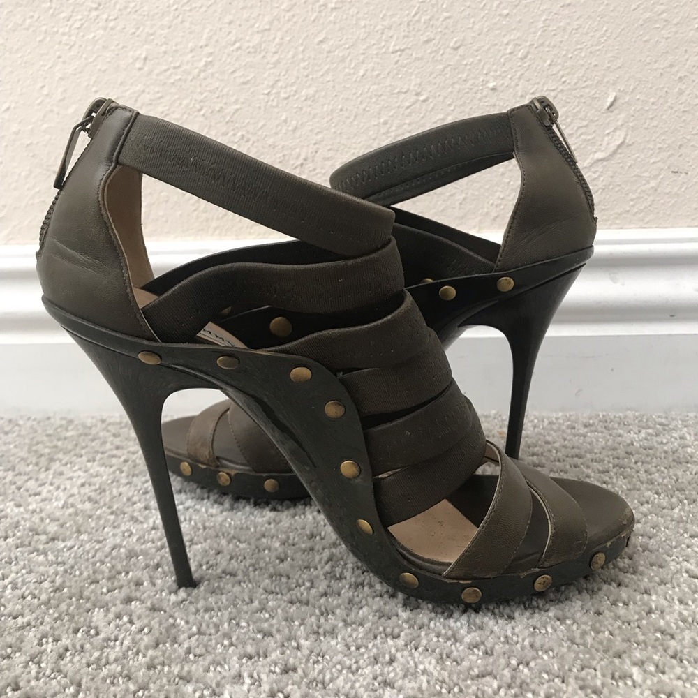 Authentic Jimmy Choo gladiator heels 37.5